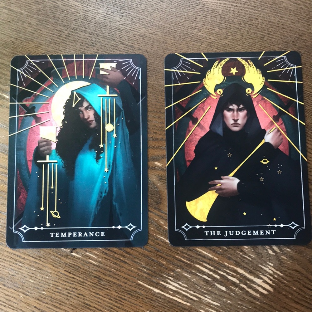 2/$4 Fairyloot Collectible Tarot Cards